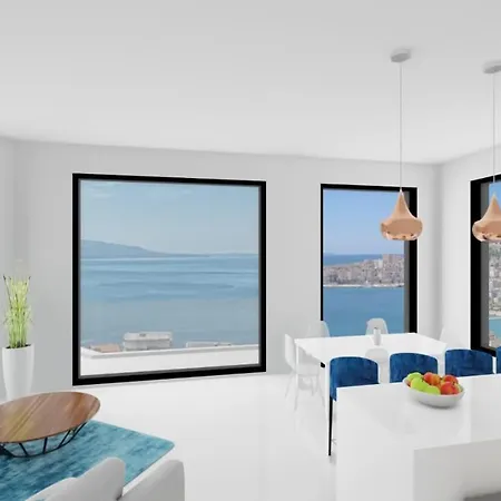 Luxury Panoramic Sea View Apartment - Swimming Pool - Green Hill Residence סרנדה